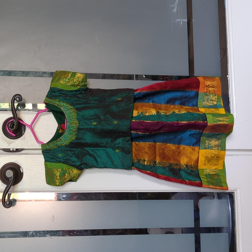 3mo - 6 mo beautiful Indian outfit for a baby girl